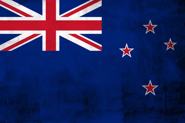 Grunge New Zealand Flag — Stock Photo, Image