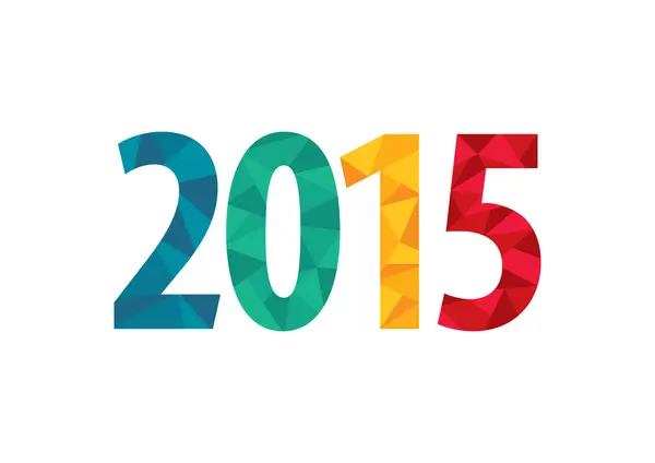 New Year 2015 Stock Image