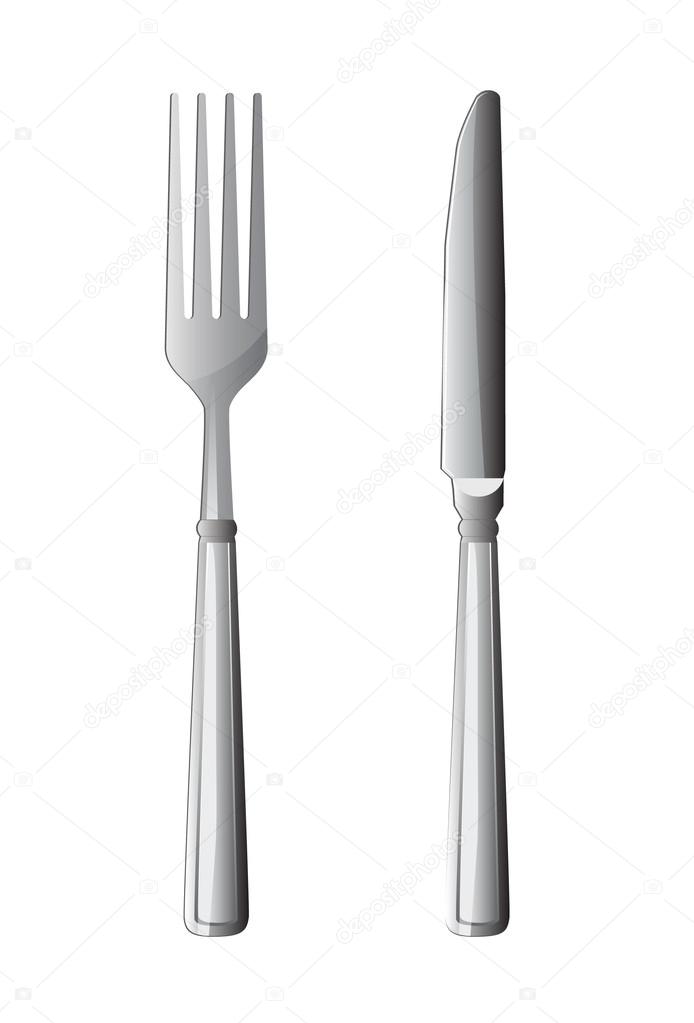 Fork and knife