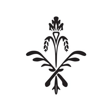 çiçek tasarım öğesi