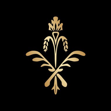 çiçek tasarım öğesi