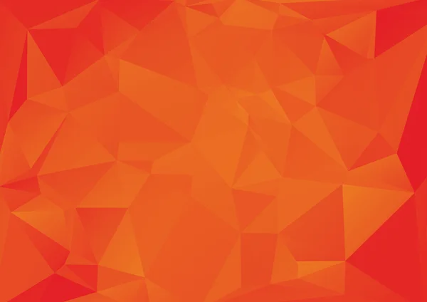 Oranje driehoek achtergrond — Stockvector