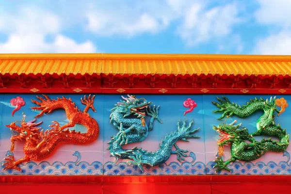 Çince ejderha duvar