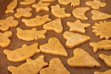 Fırın tepsisindeki satır tanımlama bilgileri