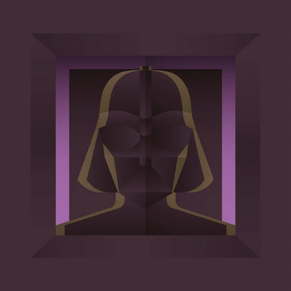 Illustrazione di Darth Vader Vettoriali Stock Royalty Free