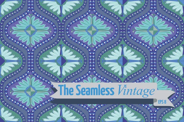 Seamless Vintage Pattern. — Stock Vector