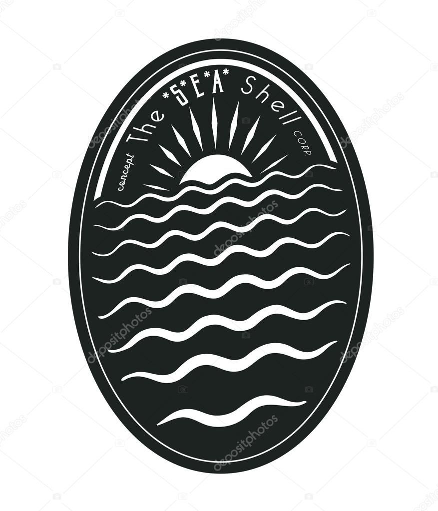 Badge concept:The Sea Shell
