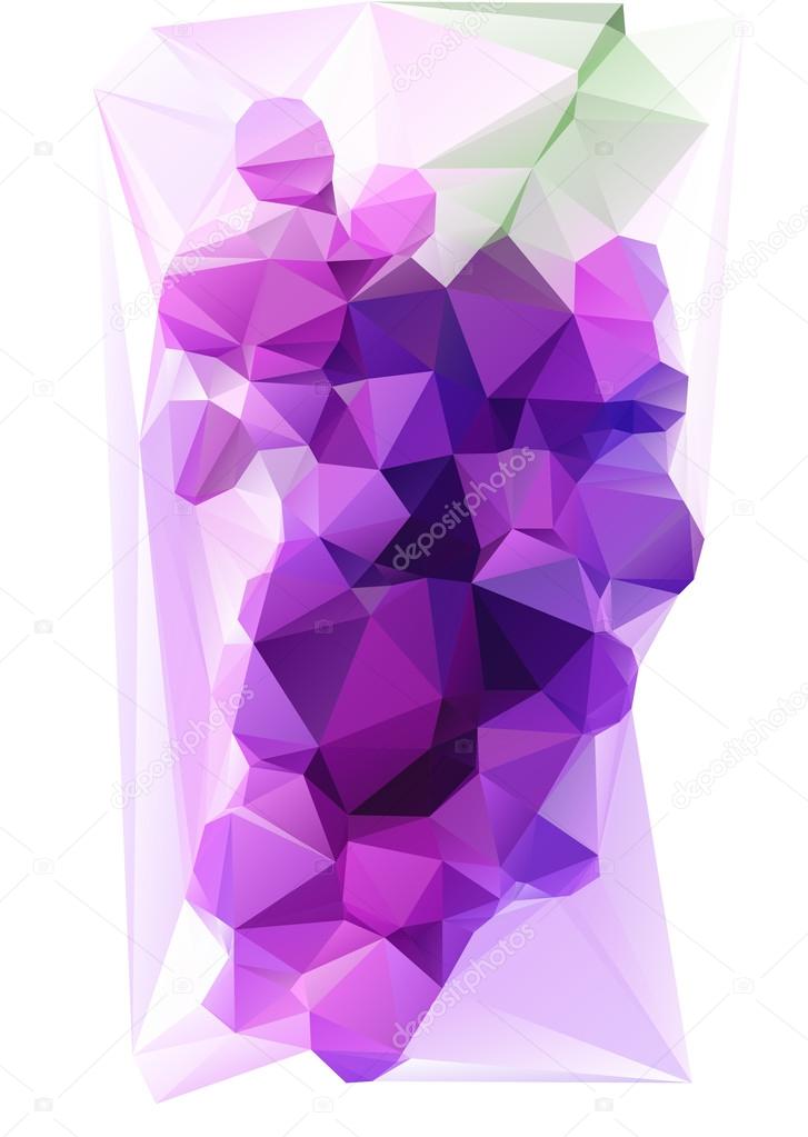 Triangulated Purple Grape