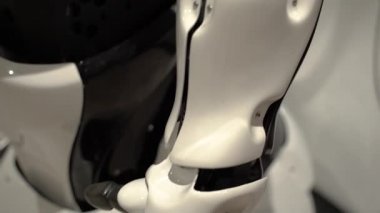 Robot. Robot in the office.