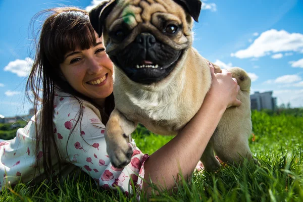 Esfregonas de cão — Fotografia de Stock