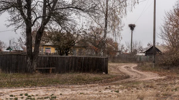 Fuera de la carretera. Polesie. País Ucrania — Foto de Stock