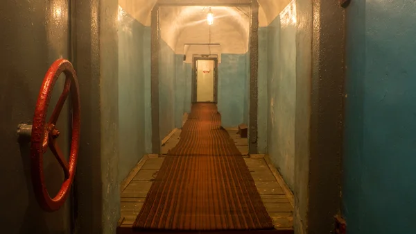 Le bunker souterrain. Musée du Rocher. Korosten. Ukraine — Photo