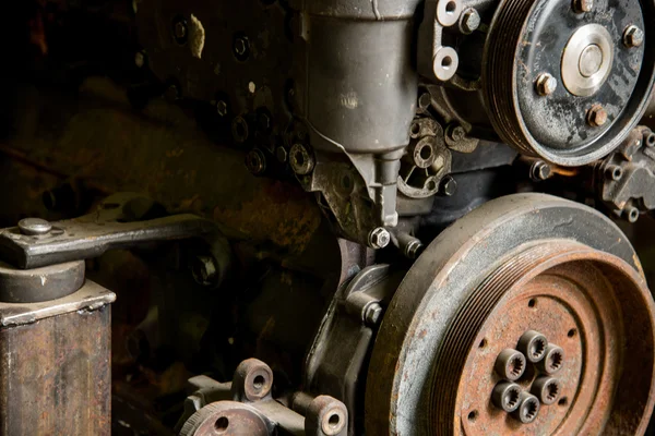 Motor de combustão interna a gasolina — Fotografia de Stock