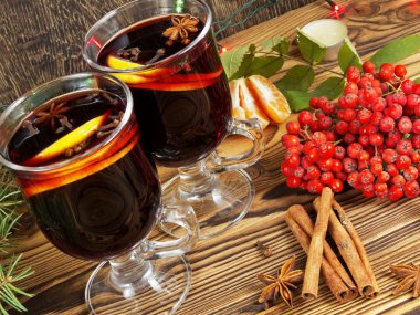 kırmızı şarap mulled