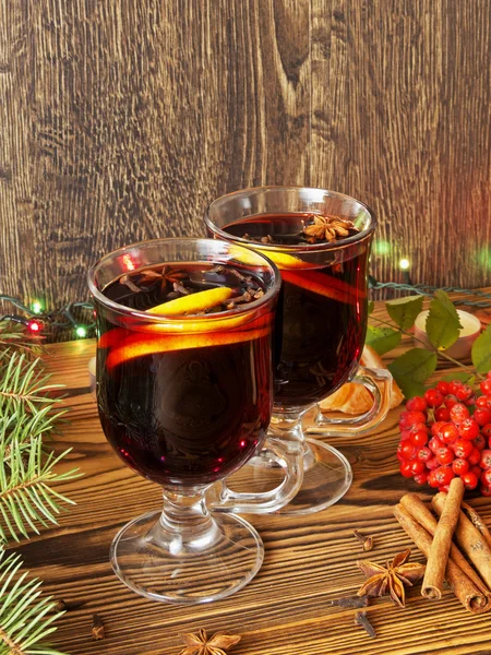 Mulled red wine — Stock Photo, Image