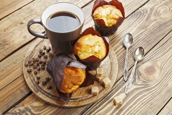 Vanilla muffins — Stock Photo, Image