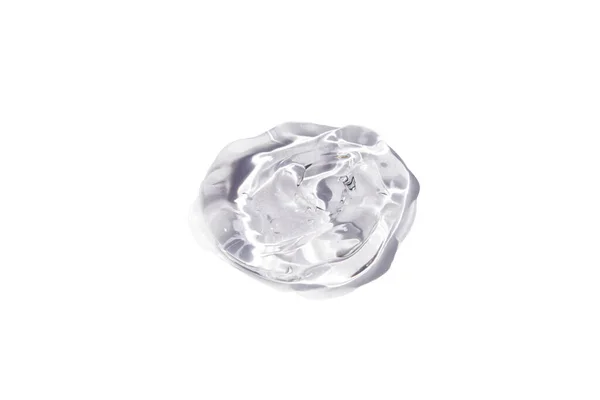 Transparent drop of Gel on white background. Liquid hyaluronic acid gel. Royalty Free Stock Images