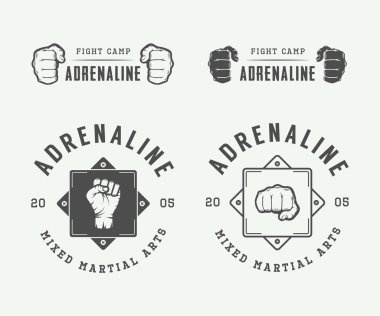 Vintage karma dövüş sanatları seti  