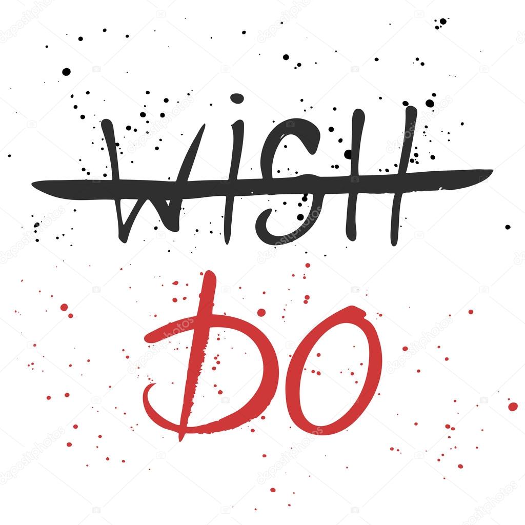 Vector card with hand drawn unique typography design element for greeting cards, decoration, prints and posters. Modern ink brush calligraphy with splashes. Handwritten lettering.