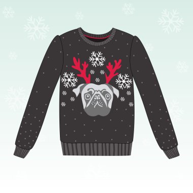 Download Christmas Jumper Premium Vector Download For Commercial Use Format Eps Cdr Ai Svg Vector Illustration Graphic Art Design SVG Cut Files