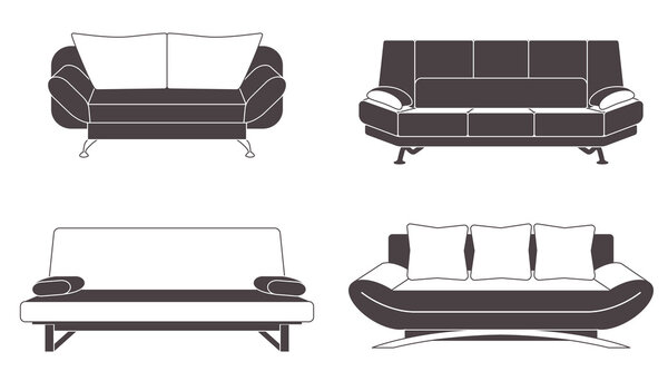 Set of couches