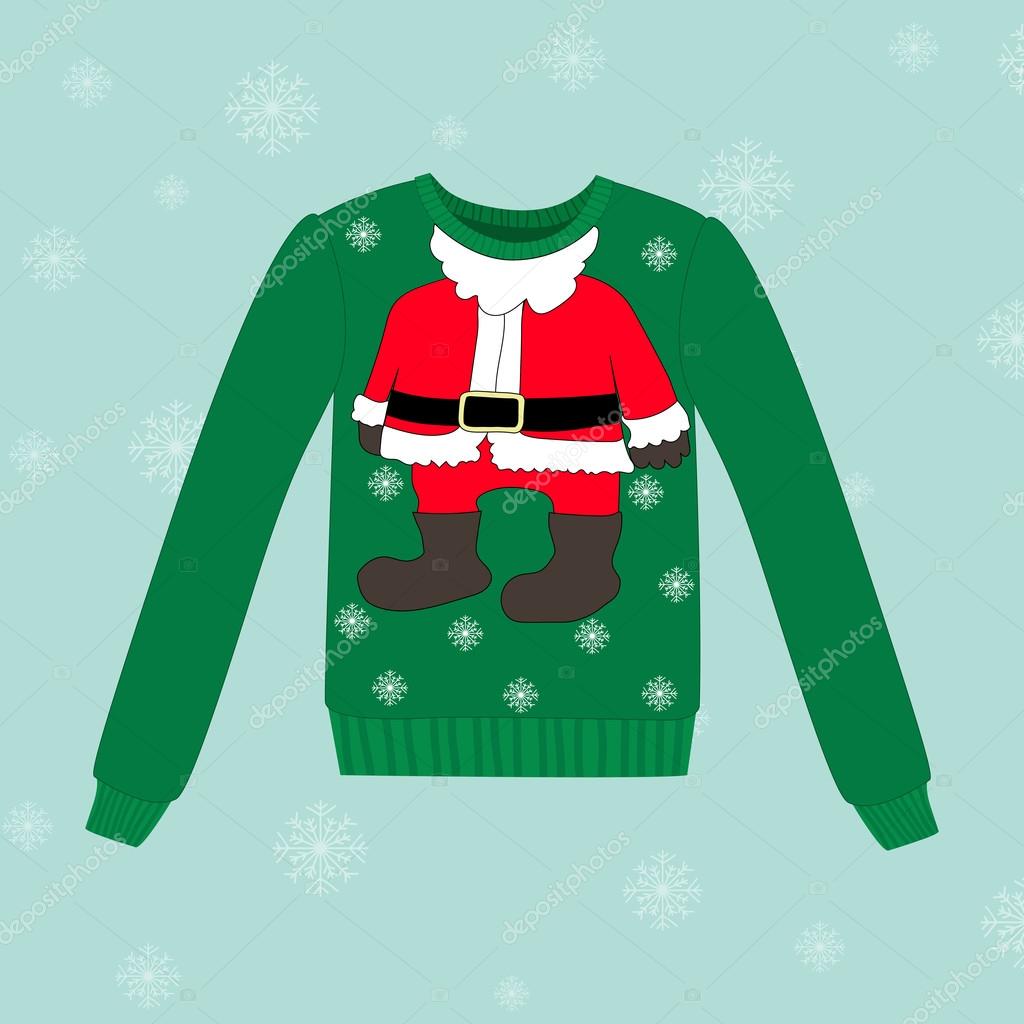 Ugly christmas sweater Vector Art Stock Images | Depositphotos