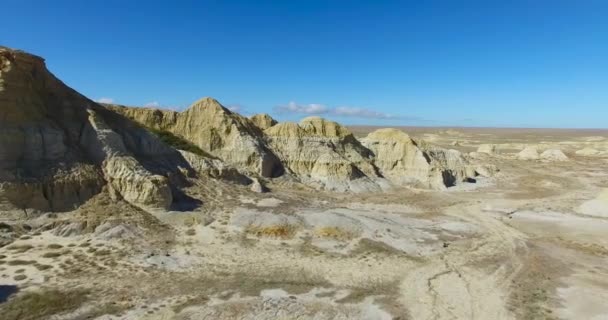 Canyon Kiin Kerish in East Kazakhstan. — Stock Video