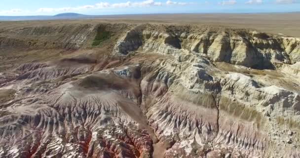 Canyon Kiin Kerish a Kelet-kazahsztáni. — Stock videók