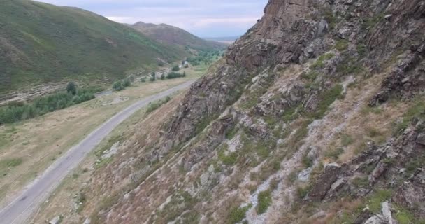 Die Hügel von Ost-Kasachstan. — Stockvideo