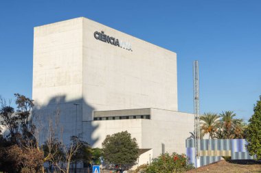 Lizbon, Portekiz 'deki Ciencia Viva Bilim Müzesi açık bir günde