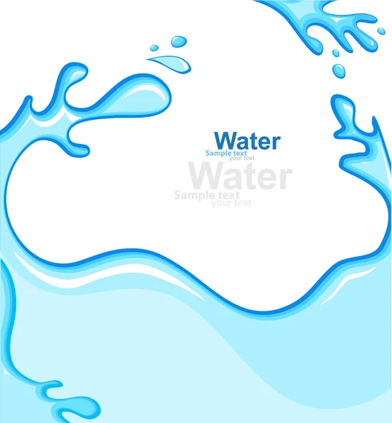 Agua. — Vector de stock