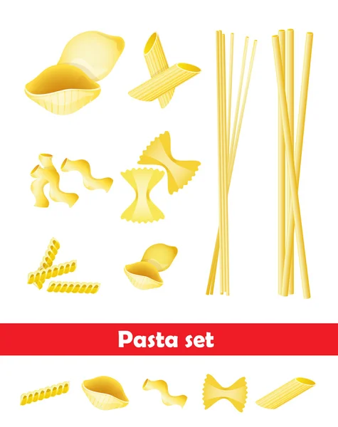 Pasta. — Stock Vector