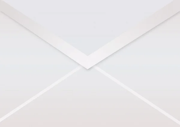 Envelope closeup em um fundo branco — Fotografia de Stock