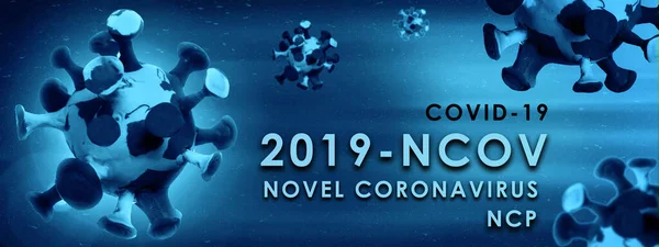 Novel Coronavirus 2019 Ncov Virus Covid Ncp Coronavirus Sars Cov2 — Stockfoto