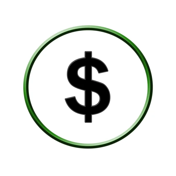 Znak dolaru — Stock fotografie