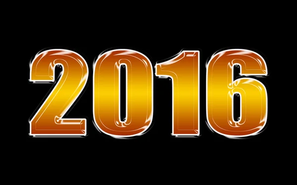 Nuevo año 2016 — Foto de Stock