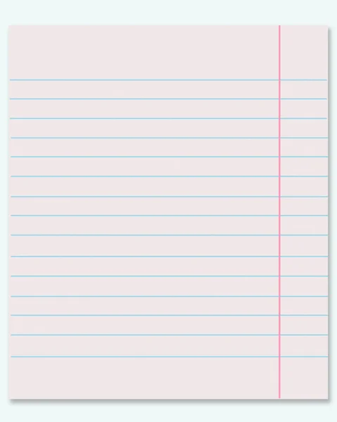 Page notebook on a white background — Stock Photo, Image