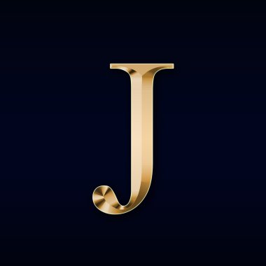 Altın siyah bir zemin üzerine 