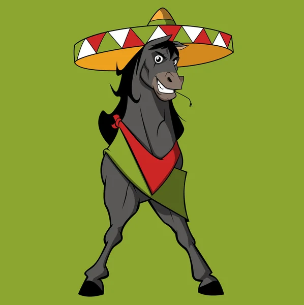 Caballo mexicano — Archivo Imágenes Vectoriales