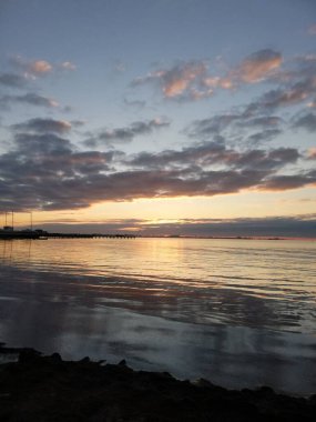 Hazar Denizi Gündoğumu Kasım 2020