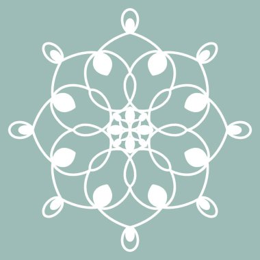 Nane arkaplanda kar tanesi