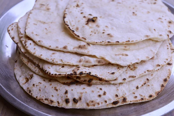 Naan bread , indian foo — Stock Photo, Image