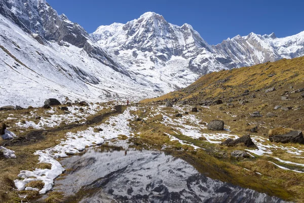 Montañas de la Región de Annapurna Nepal Himalaya — Foto de Stock