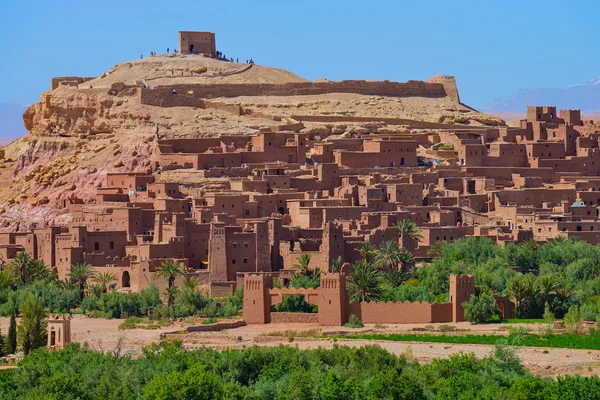 Aït benhaddou ksar kasbah, Marocko, — Stockfoto