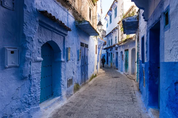 Cidade azul — Fotografia de Stock