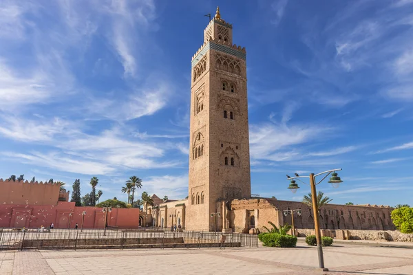 Koutoubiamoskén i marrakech Marocko — Stockfoto