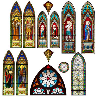 vitray kilise pencere Tayland