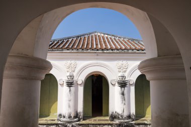 eski Tay Kral Sarayı ili phetchaburi, Thailand