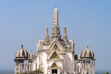eski Tay Kral Sarayı ili phetchaburi, Thailand