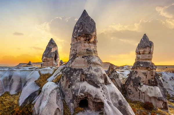 fallik rock Kapadokya, Türkiye.